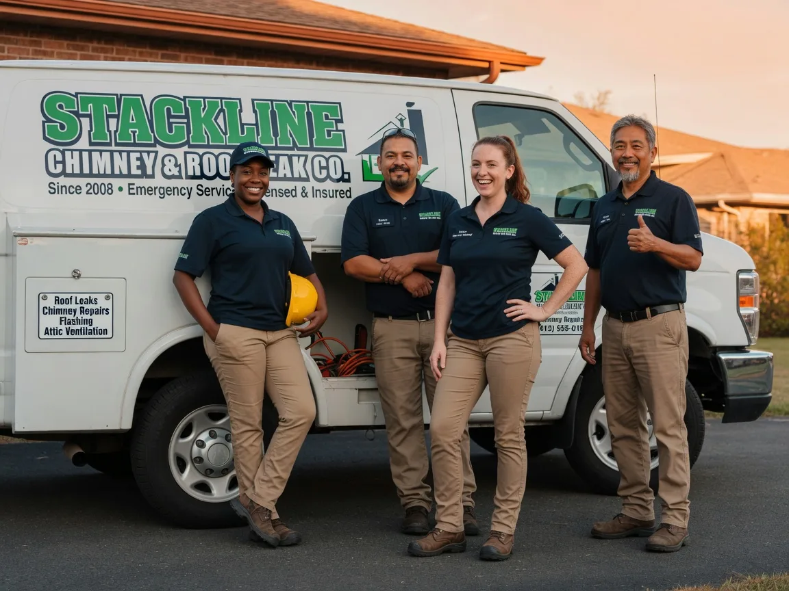 Chimney flashing repair company in Marion, MA